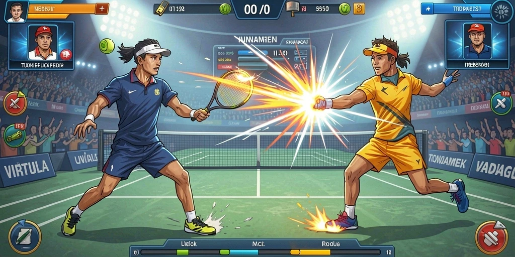 Fitur multiplayer yang memungkinkan bermain dengan teman.