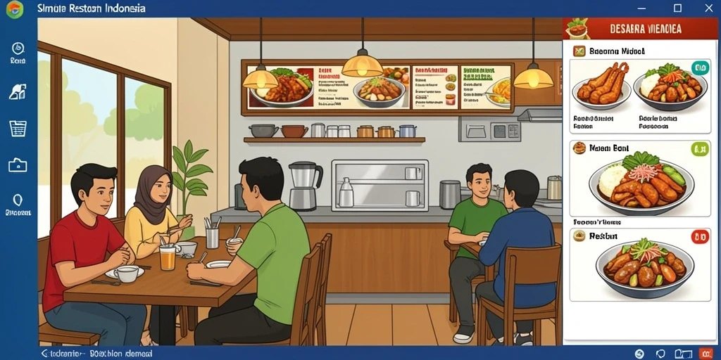 Aksi seru dalam sebuah misi yang menantang.