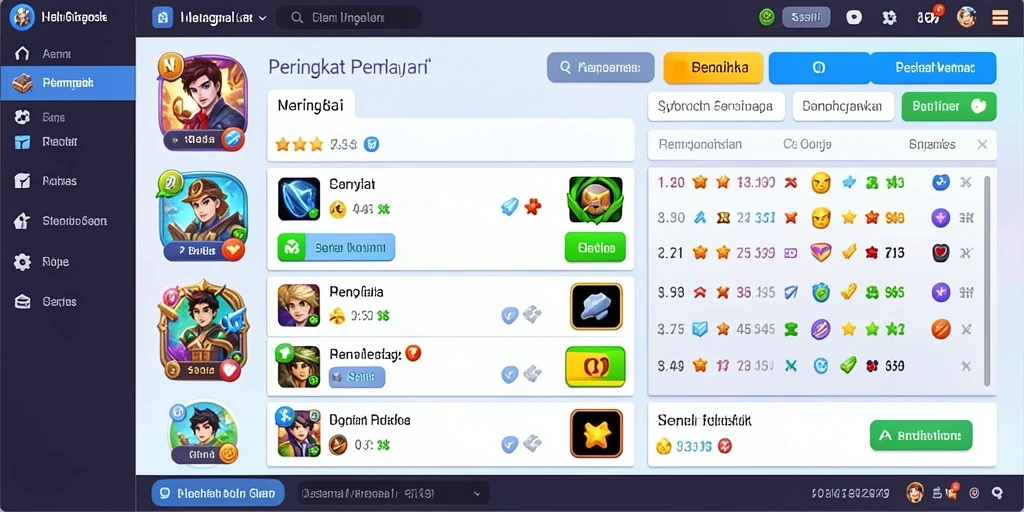 Mode multiplayer yang seru dan kompetitif.