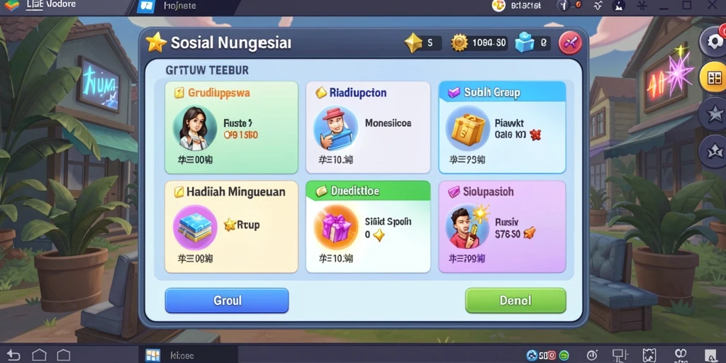 Screenshot memperlihatkan misi balapan di jalan pedesaan.